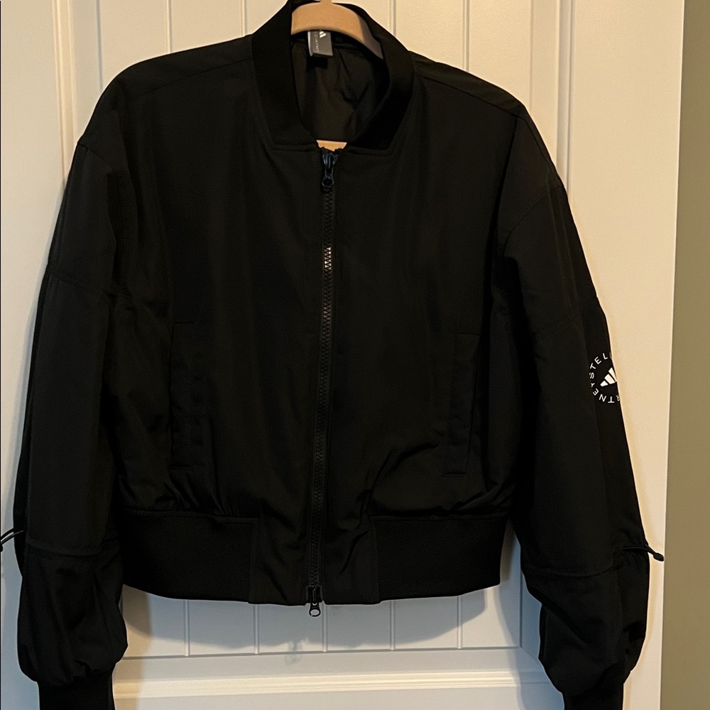 Adidas by Stella McCartney Black Bomber Jacket